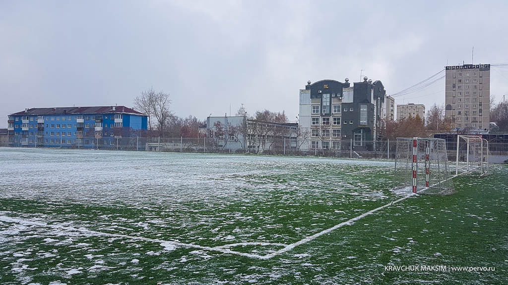В Первоуральске футбольное поле FIFA «уйдет» под лед