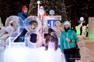 Главный ледовый городок Первоуральска официально открыт Главный ледовый городок Первоуральска официально открыт
