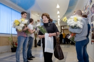 Наталья Воробьева пожелала женщинам-ветеранам душевного тепла Наталья Воробьева пожелала женщинам-ветеранам душевного тепла