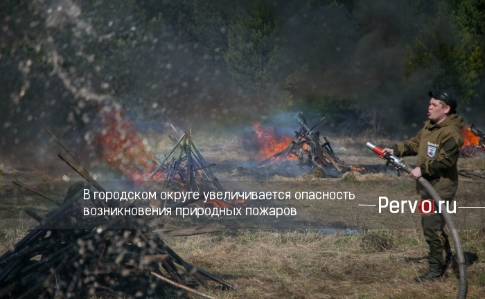 В городском округе начался весенне-летний пожароопасный период