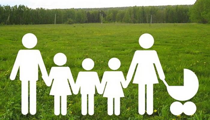 Многодетные семьи смогут получить деньги вместо земли «по очереди»