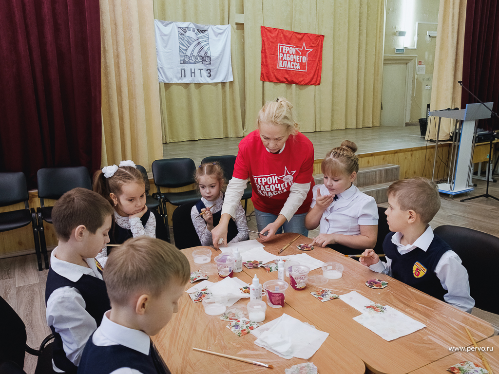 Стартовали регулярные мастер-классы для детей