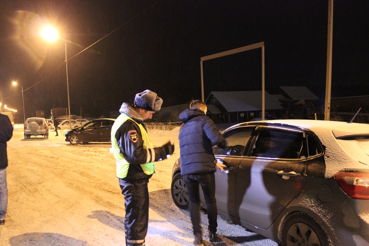 Семь нетрезвых водителей поймали работники ГИБДД