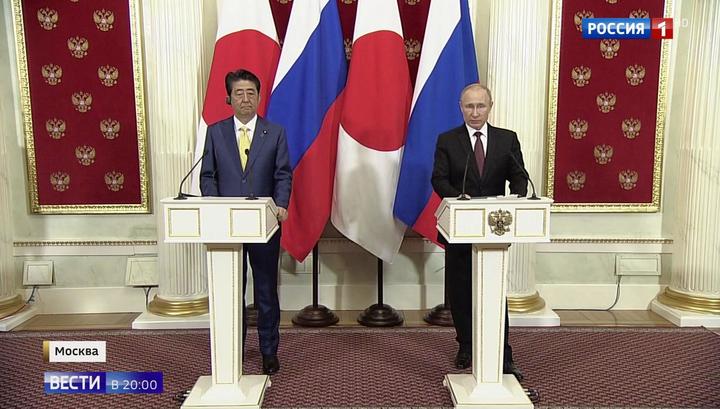 Переговоры Путина и Абэ длились более трех часов