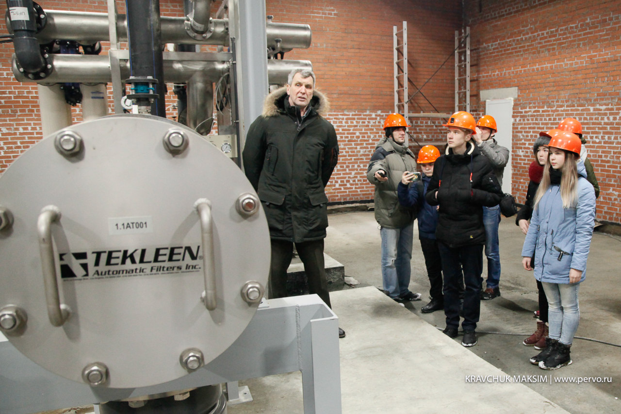 Как очищают воду, впервые за полвека увидели дети Первоуральска