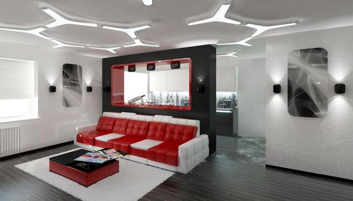 Современный дизайн квартиры от компании stroyhouse.od.ua