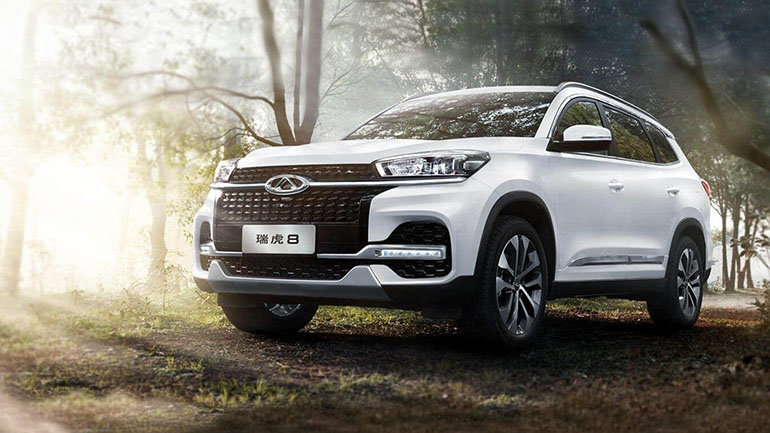 В продажу поступил обновленный кроссовер Chery Tiggo 8