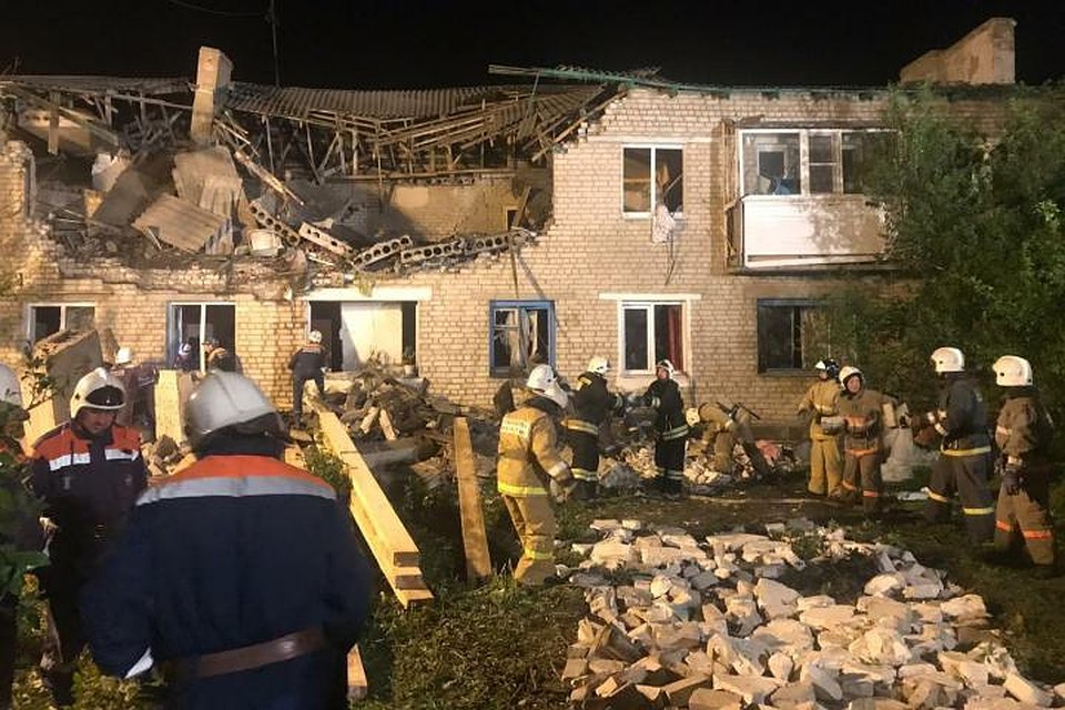 В жилом доме в Ростовской области взорвался газ