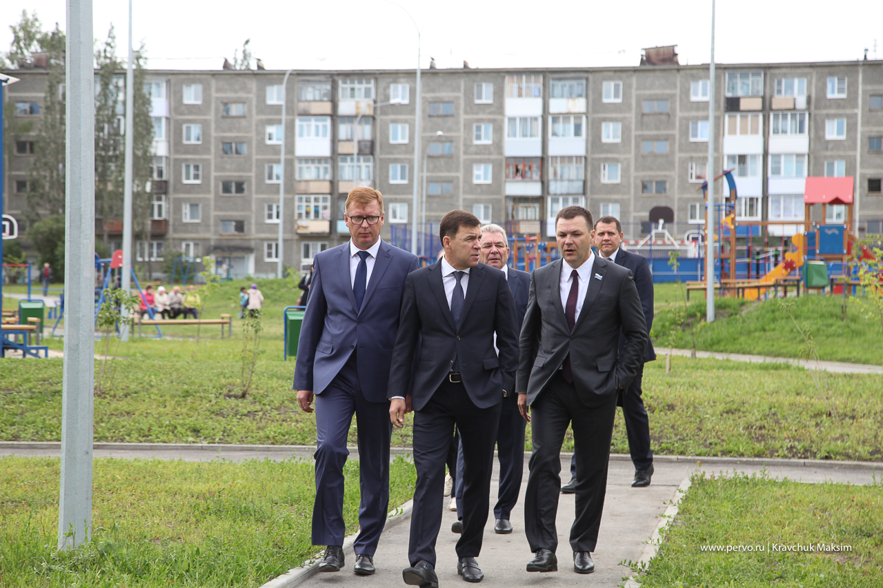 Евгений Куйвашев приехал в Первоуральск