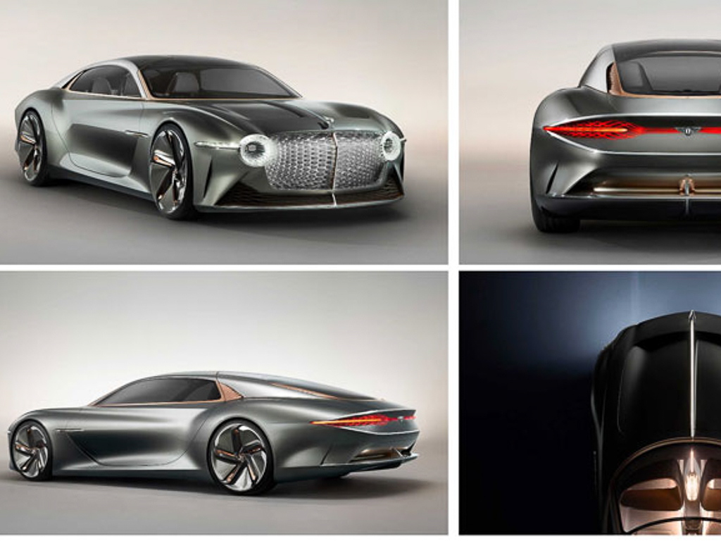 Bentley в честь своего юбилея выпустил концепт‐кар EXP 100 GT