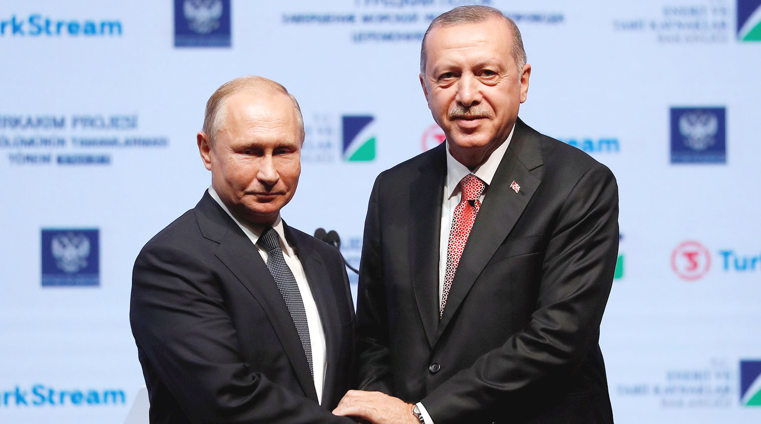 Переговоры Путина и Эрдогана длятся пять часов