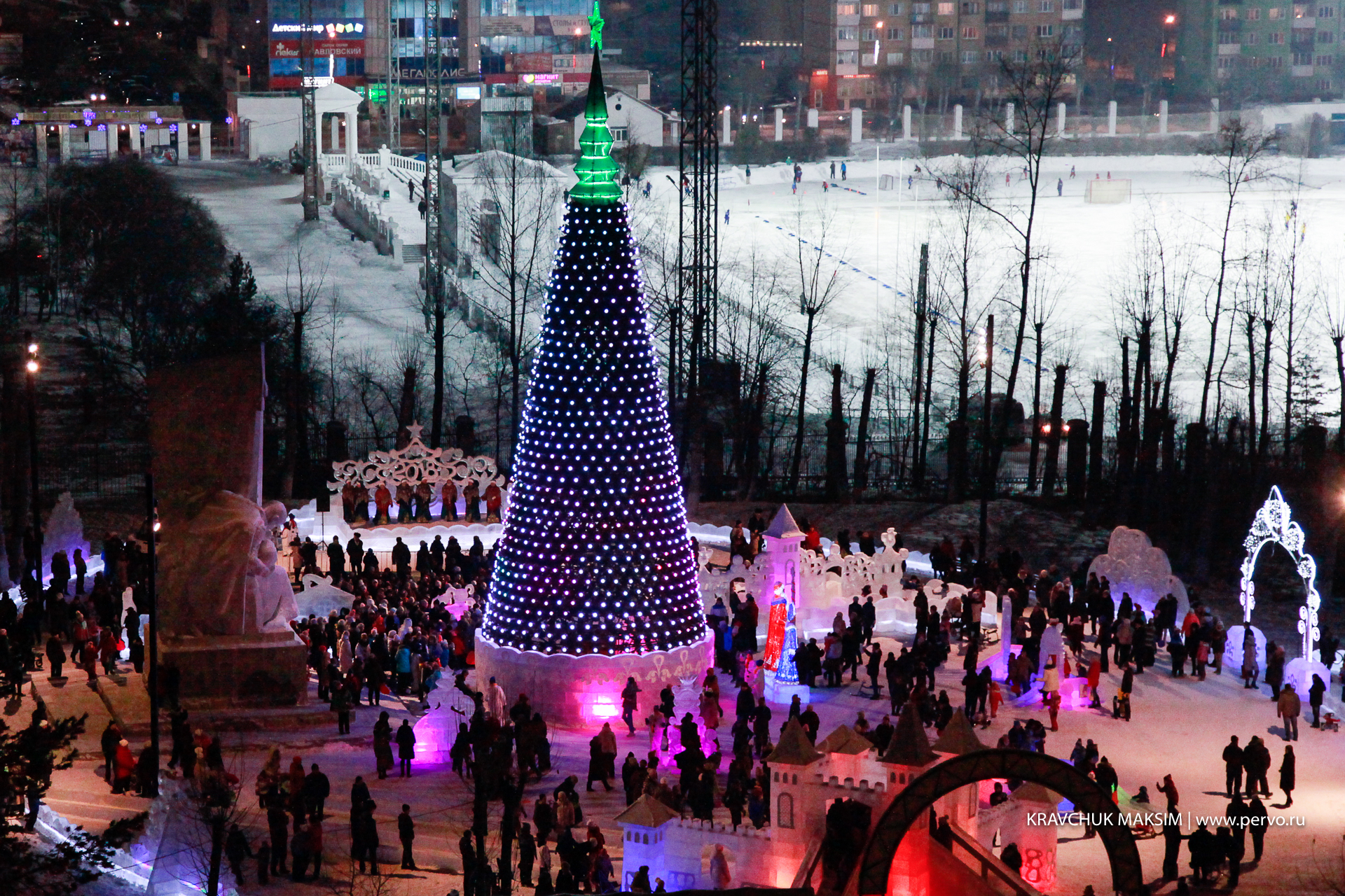 Новогодний городок «Планета будущего» построят за 4 млн. рублей