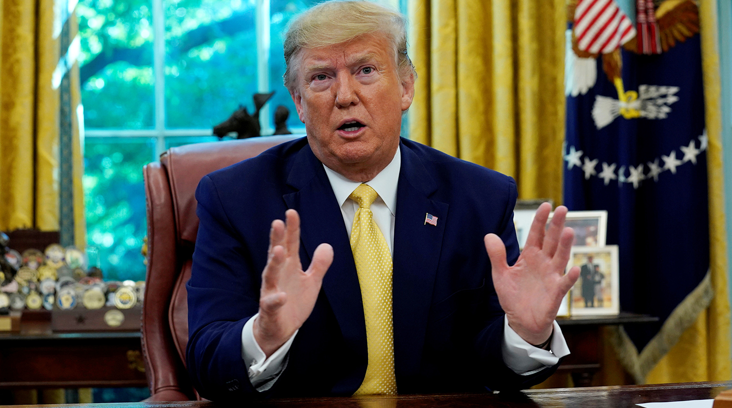 Трамп выступит с экстренным обращением к нации