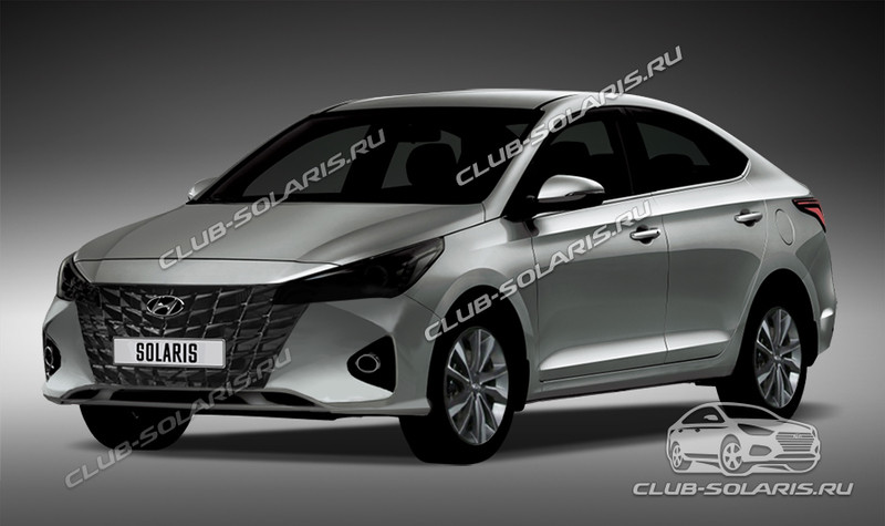 Hyundai Solaris: рестайлинг уже в начале 2020 года