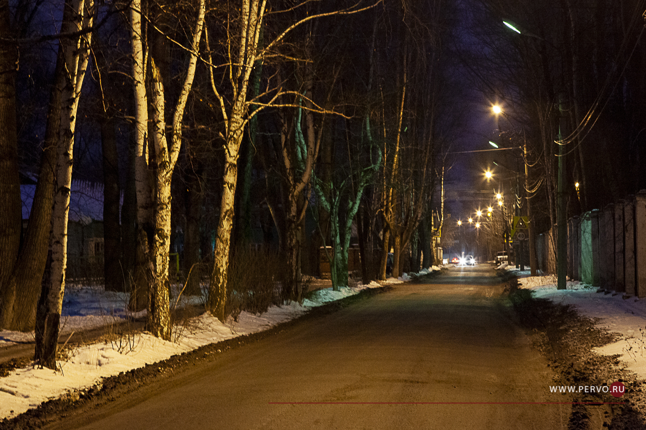 В городском округе завершены работы по модернизации уличного освещения