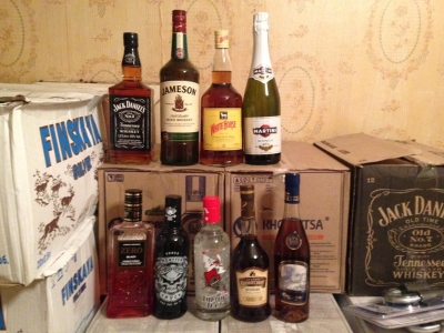 ФСБ и полиция изъяли оптовую партию контрафактного алкоголя
