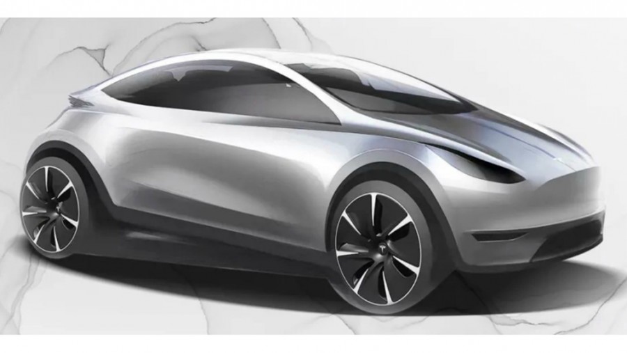 Компания Tesla показала дизайн нового электрокара