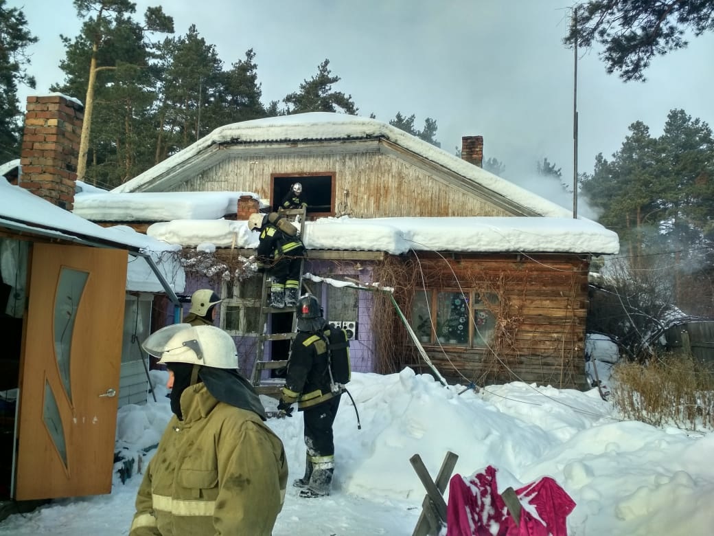 Под Первоуральском в пожаре погиб мужчина