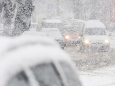 Водителей предупредили о мощном снегопаде