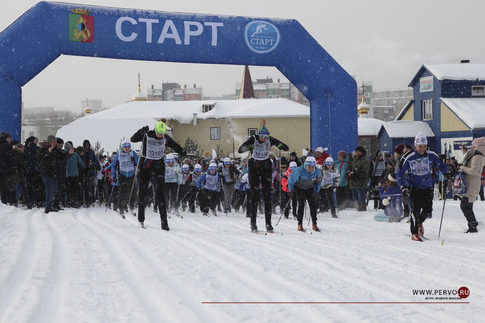 Первоуральцы массово встали на лыжи: прошла «Лыжня России - 2020». Фотографии