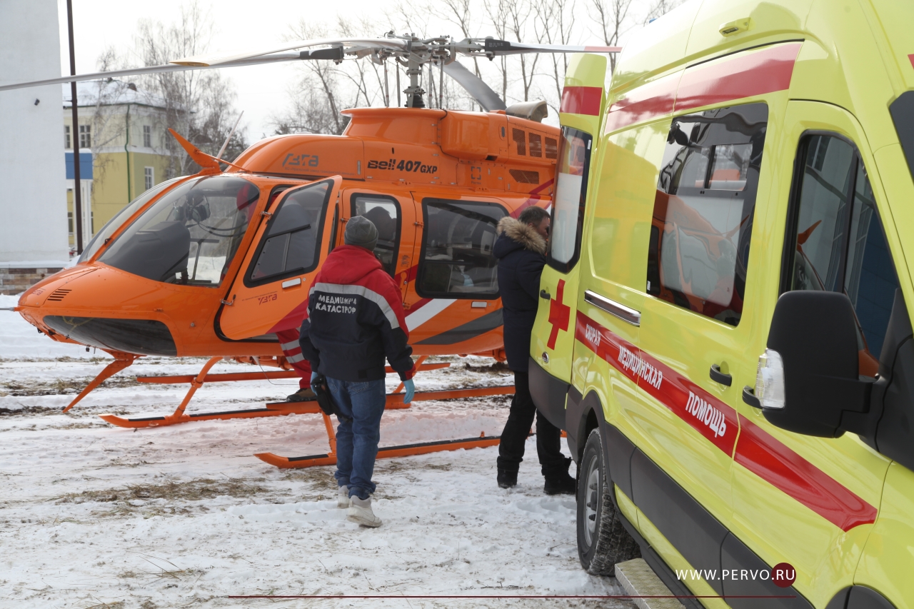 ВИДЕО: Пострадавшую женщину эвакуировали вертолетом в ожоговый центр