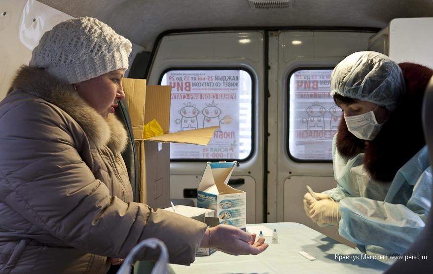 Сегодня в городе пройдет социальная акция «Узнай свой ВИЧ – статус!»