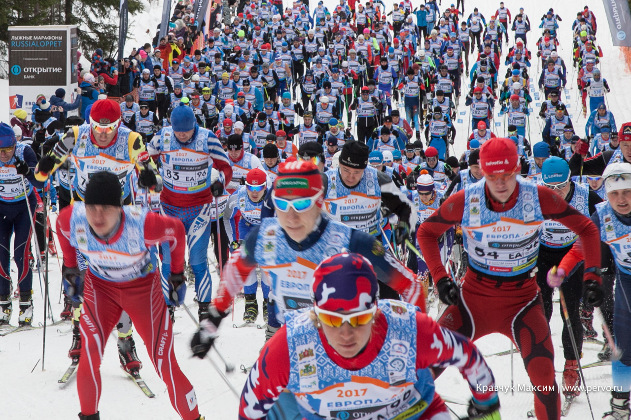 Вчера под Первоуральском прошел лыжный марафон «Европа-Азия»
