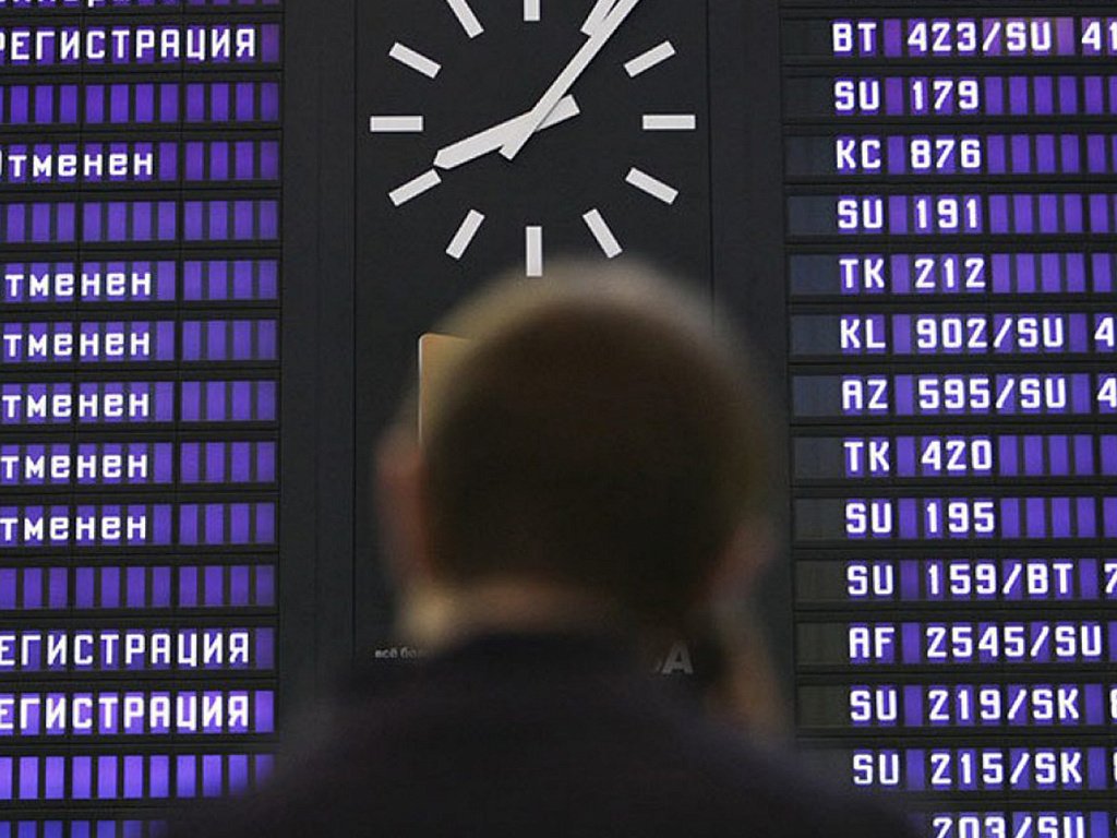 Более десяти рейсов отменено и задержано в Москве