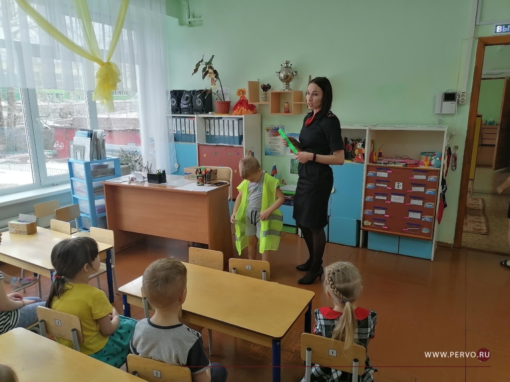 В детском саду сотрудники полиции провели «Неделю безопасности»