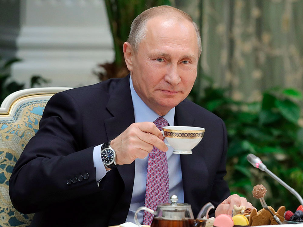 Путин работает удаленно