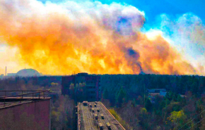 В Чернобыльской зоне возобновились пожары