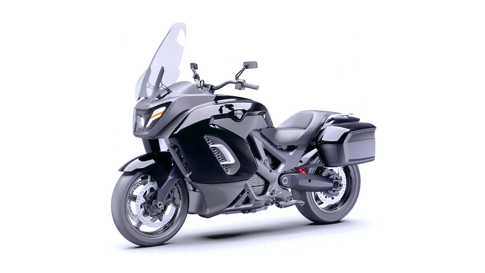 Как будет выглядеть мотоцикл Aurus: первые изображения