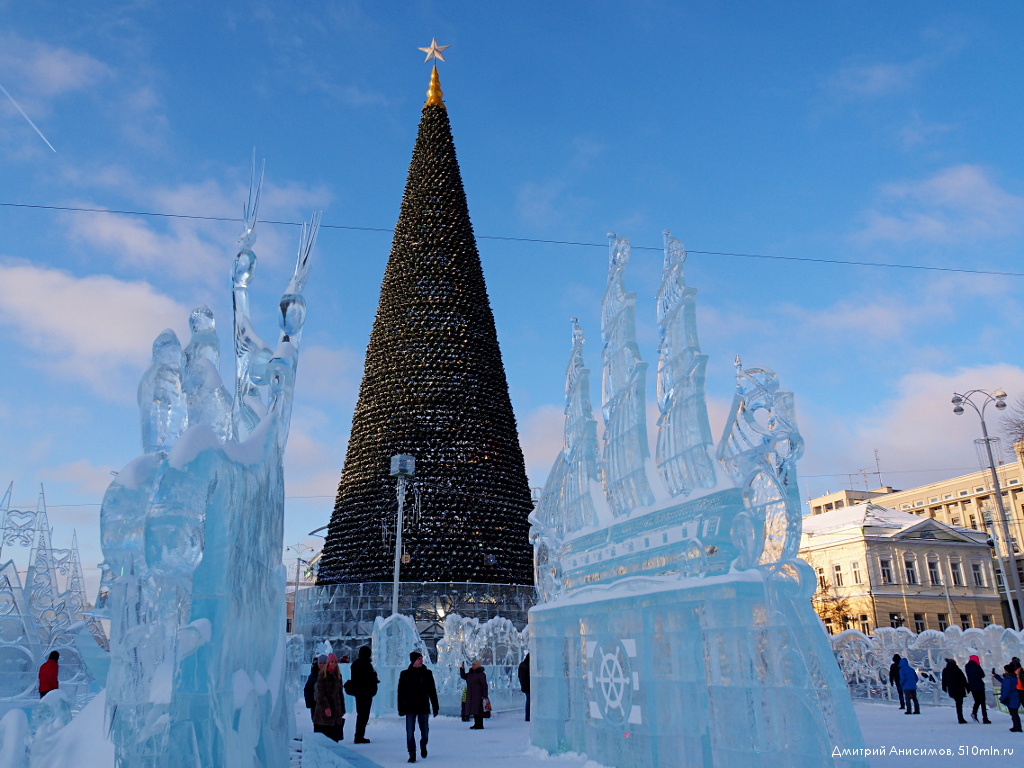 Новый ледовый городок в центре Екатеринбурга будет стоить 24 млн