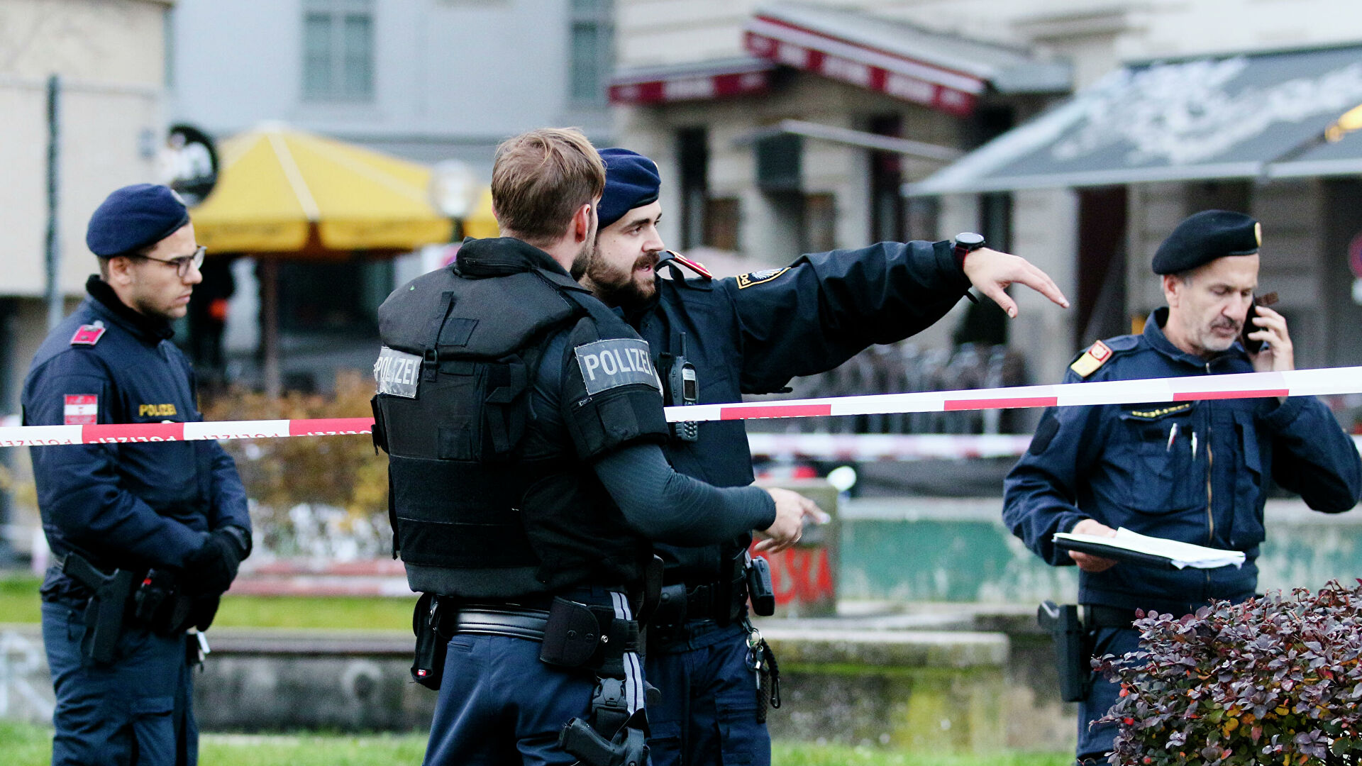 Полиция сообщила о задержании россиян по делу о теракте в Вене