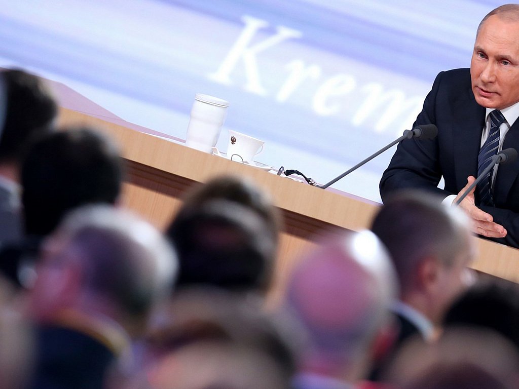 Песков: формат ежегодной пресс-конференции Путина изменится