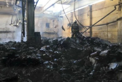 В Первоуральске спустя сутки ликвидировали пожар в цехе