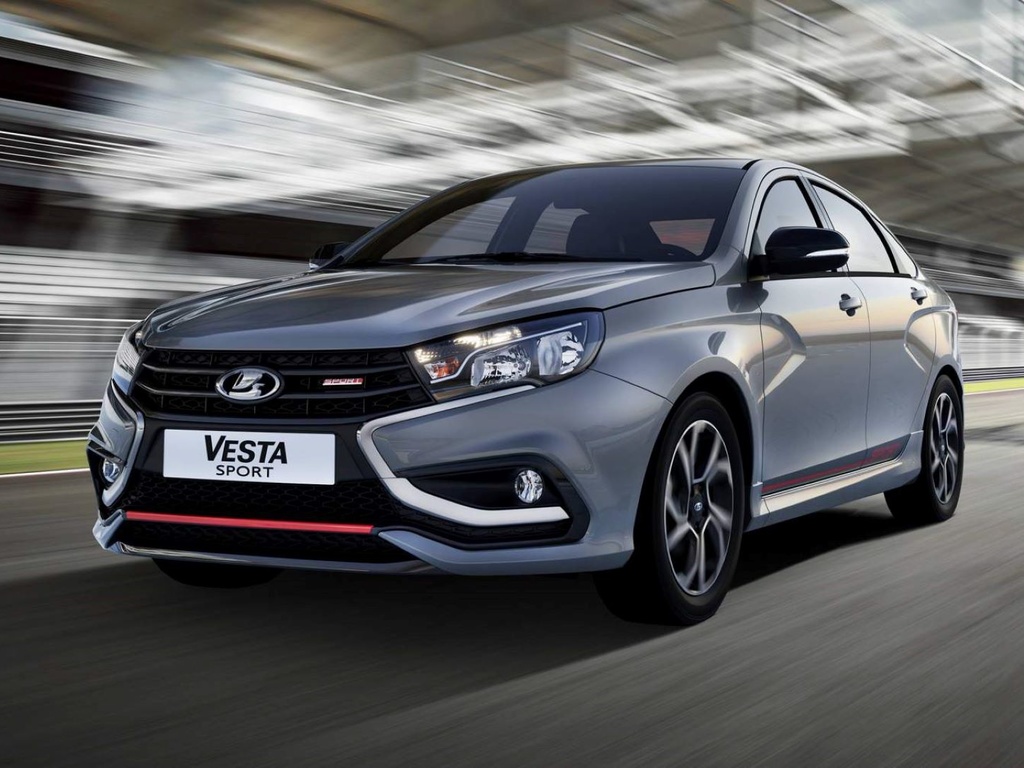 Продажи спортивной Lada Vesta сильно упали