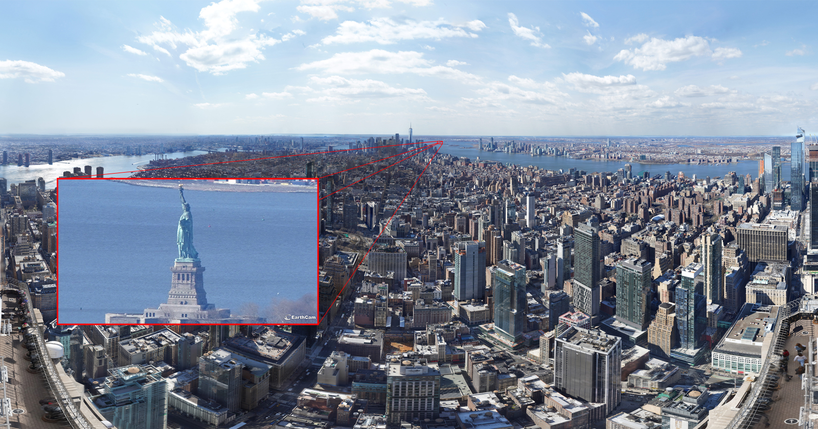 Опубликована самая детальная фотография Нью-Йорка разрешением в 120 гигапикселей