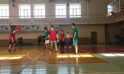 В Доме спорта прошли игры первенства города по баскетболу 3х3