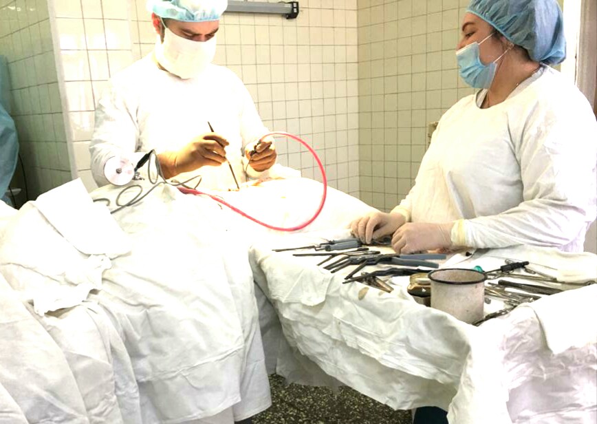 В Первоуральской больнице сделали операцию женщине со «свёрнутой»