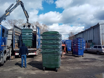 Новые баки для мусора установят во дворах Первоуральска