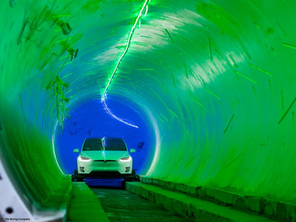Американцы разочаровались скоростным тоннелем Маска для Tesla