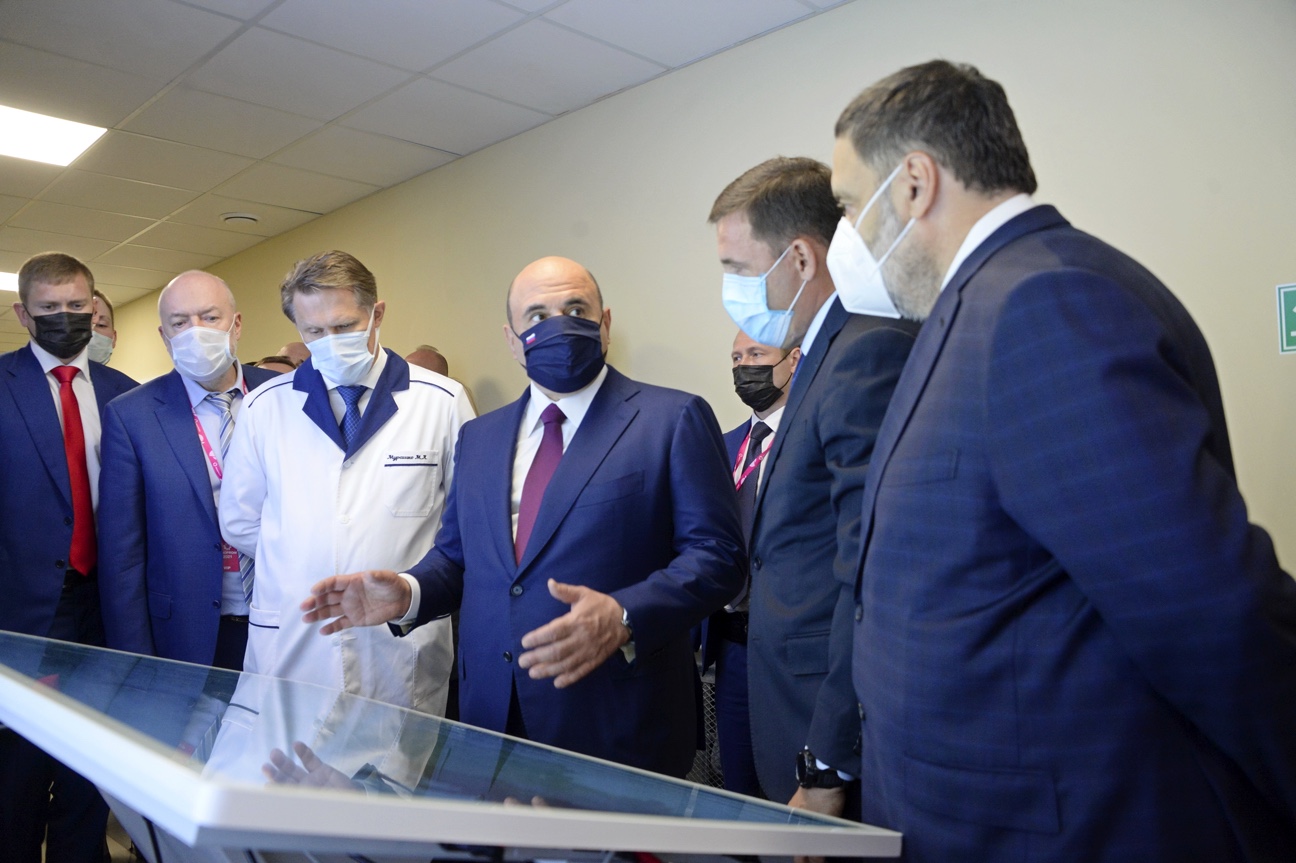 Мишустин поддержал строительство медкластера в Екатеринбурге