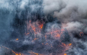 Дым от пожаров в Якутии достиг Аляски