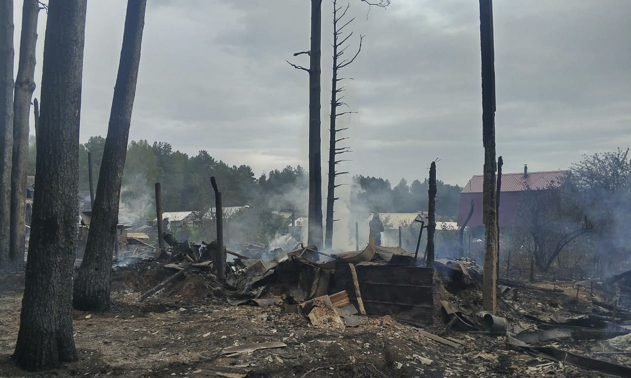 В Первоуральске отменили режим ЧС из-за лесных пожаров