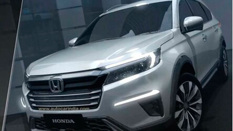 Honda засветила новый трёхрядный кроссовер