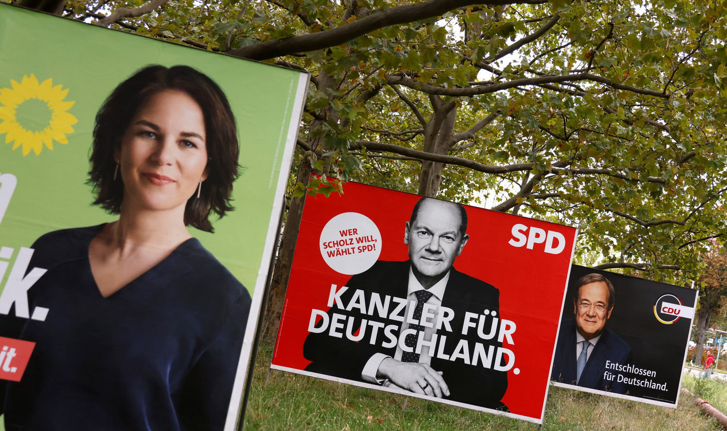 Социал-демократы победили на выборах в Бундестаг