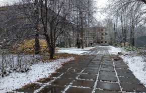 На севере Свердловской области выпал снег