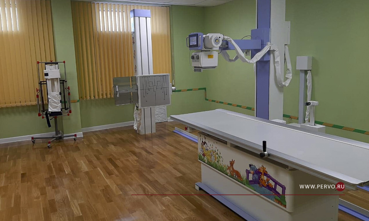 В детской городской больнице появился цифровой рентгеновский диагностический аппарат