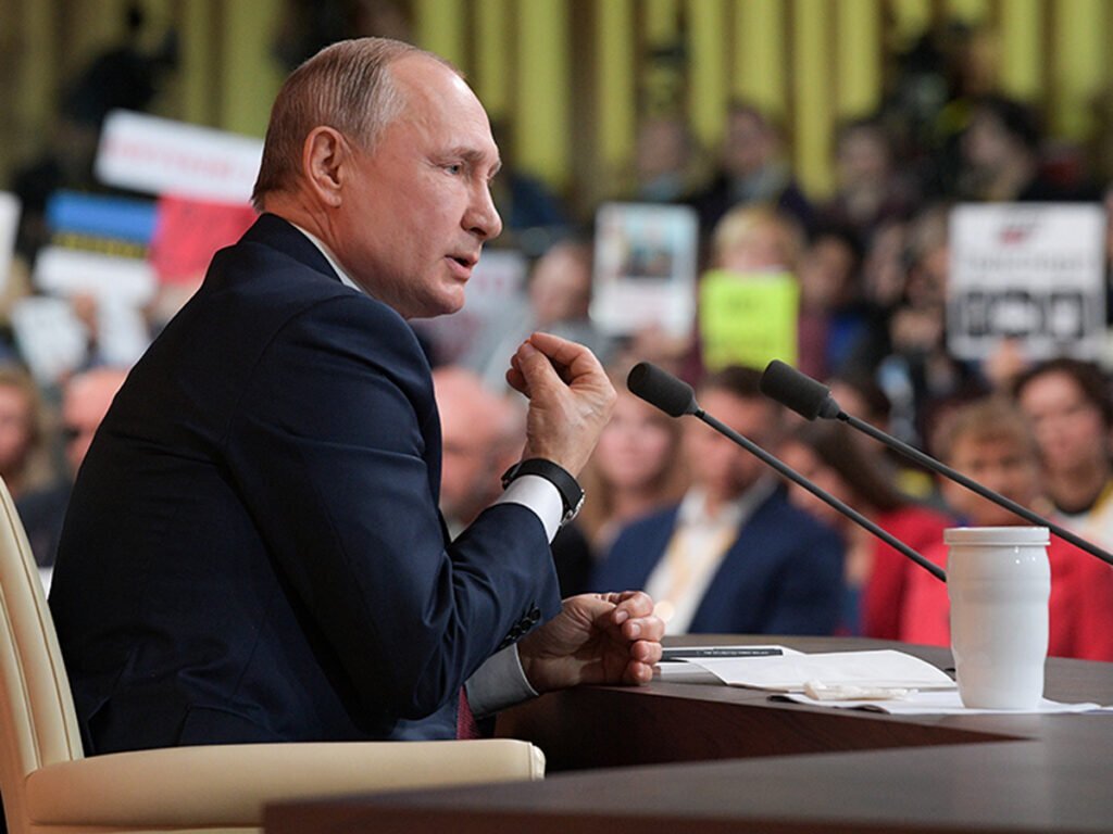 Песков: ежегодная пресс-конференция Путина пройдет в очном формате